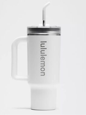 NWT Lululemon Insulated Tumbler 40oz White